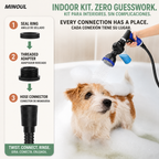 MINOUL Dog Shower Premium
